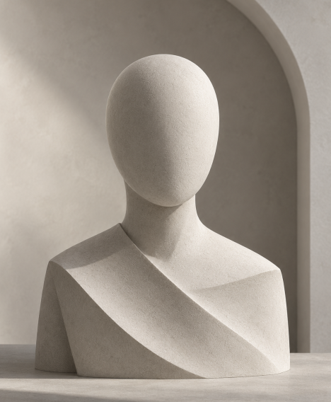 Équipe designa — portrait provisoire sculptural